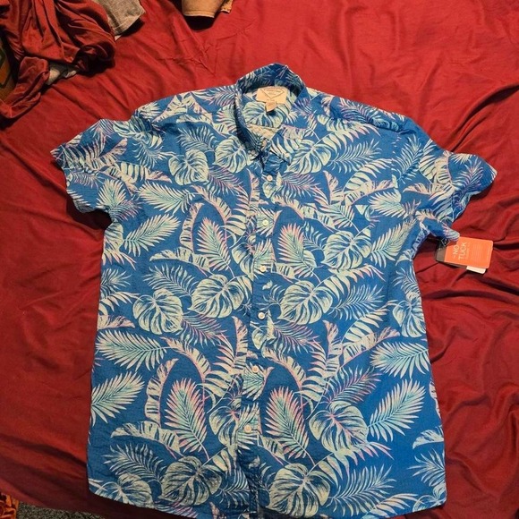 Tropical Button up - Picture 1 of 4